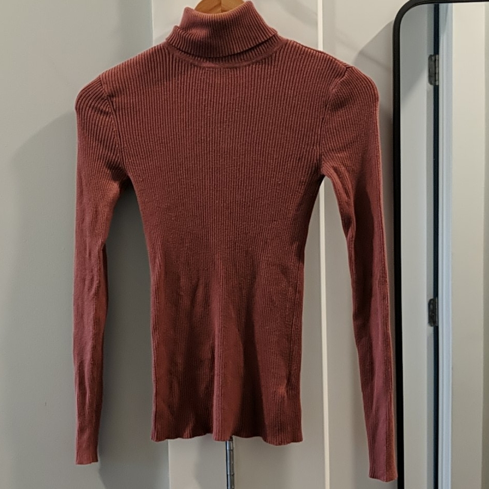 EXPRESS ribbed turtleneck